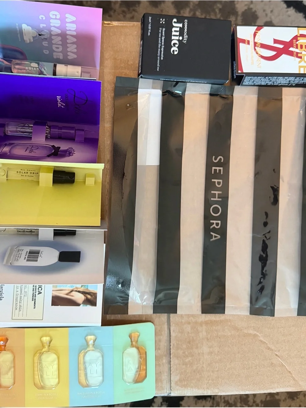 8 Sephora Kay Ali Ariana Grande YSL libre Dolce Gabbana and more Samples